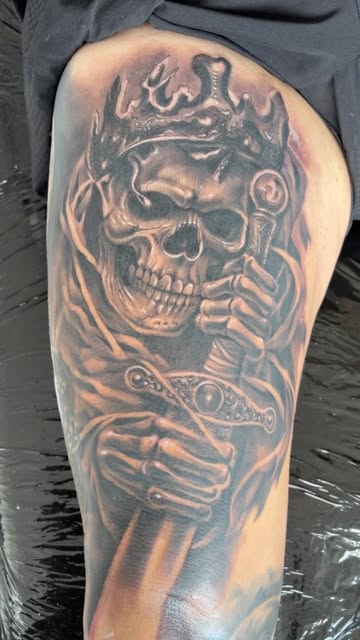 Detailarbeit, Tattoo Studio Hamm
